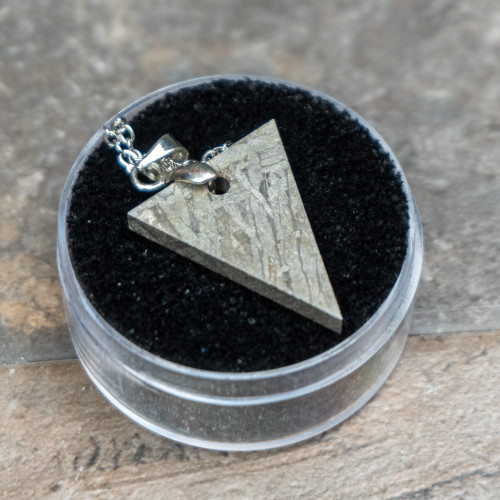 Muonionalusta Meteorite Necklace #1