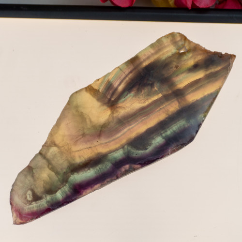 Rainbow Fluorite Slab #1