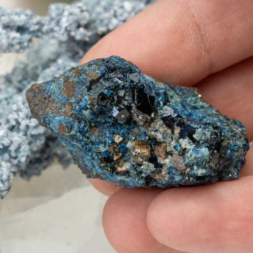 Lazulite with Siderite (Yukon, Canada) #1