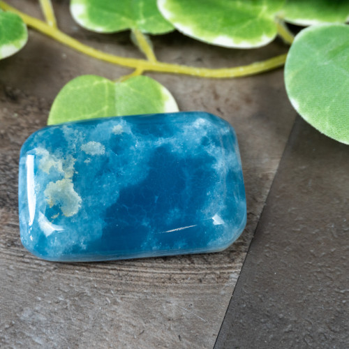 Blue Onyx Palmstone #9