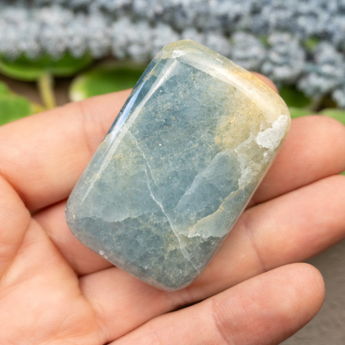 Blue Onyx Palmstone #7