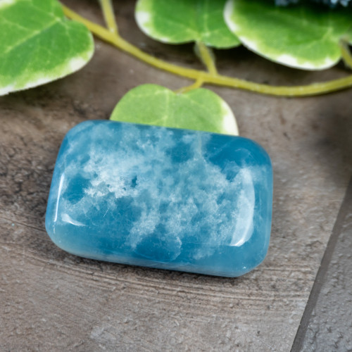 Blue Onyx Palmstone #6