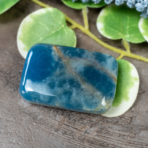 Blue Onyx Palmstone #5