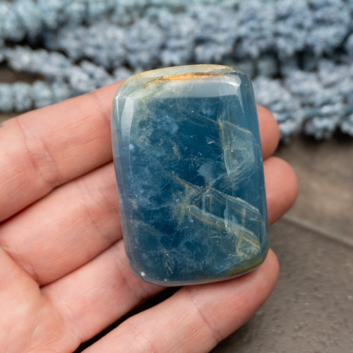 Blue Onyx Palmstone #1