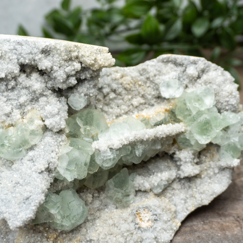 Green Fluortie with Quartz #8