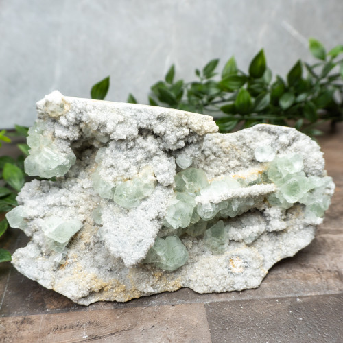 Green Fluortie with Quartz #8