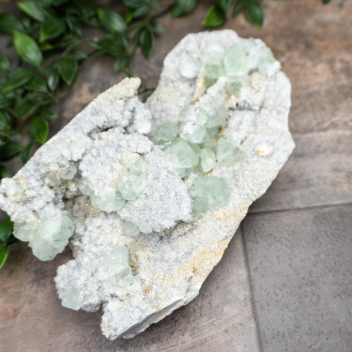 Green Fluortie with Quartz #8