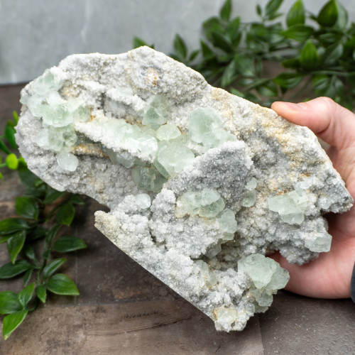 Green Fluortie with Quartz #8