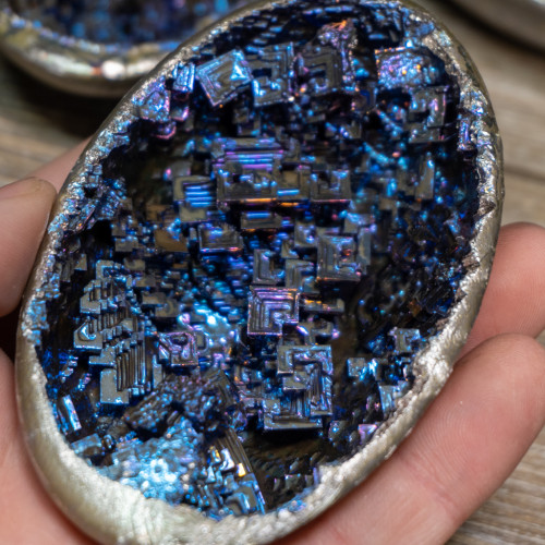 Blue Bismuth Shell