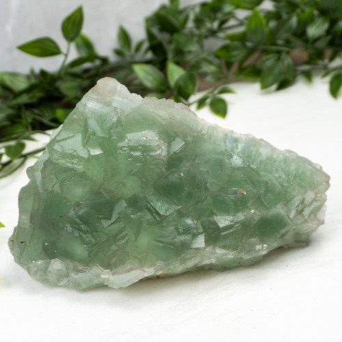 Green Fluorite with Yellow Fluorite #3