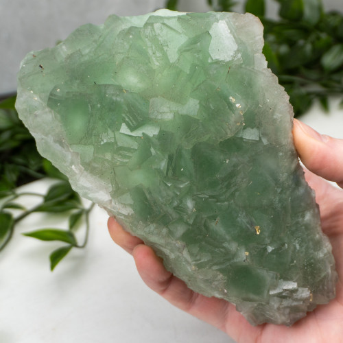 Green Fluorite with Yellow Fluorite #3