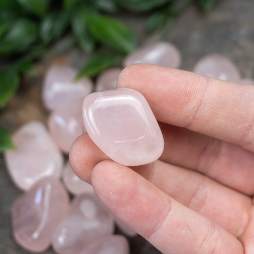 A+ Quality Rose Quartz Tumbled