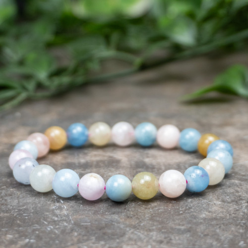 Morganite Bracelet 8mm
