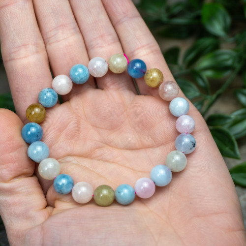 Morganite Bracelet 8mm
