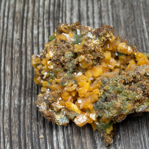 Wulfenite on Lead Matrix #1