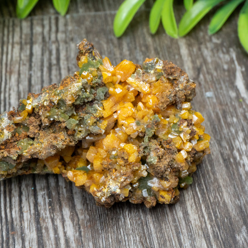 Wulfenite on Lead Matrix #1