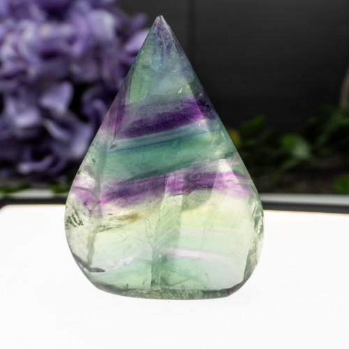 Rainbow Fluorite Flame #6