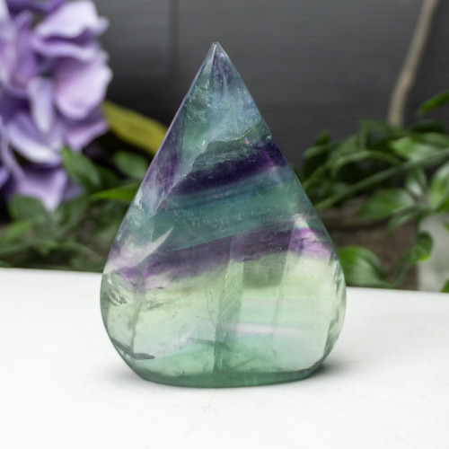 Rainbow Fluorite Flame #6