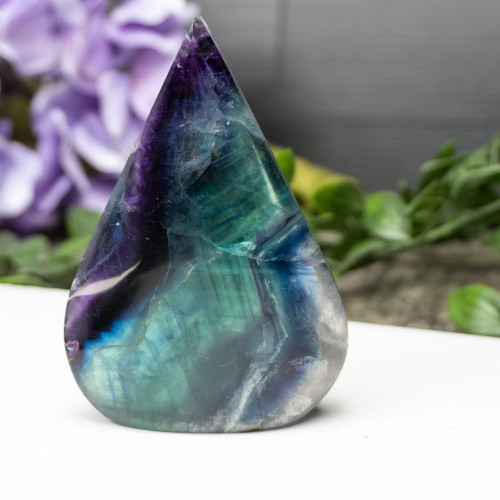 Rainbow Fluorite Flame #7