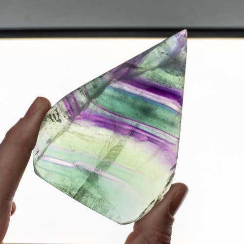 Rainbow Fluorite Flame #6