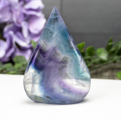 Rainbow Fluorite Flame #5