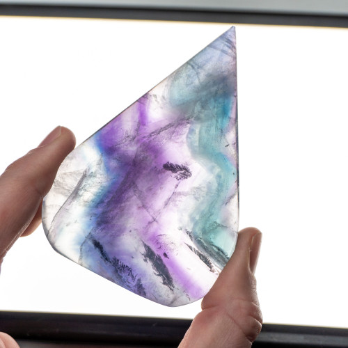Rainbow Fluorite Flame #5