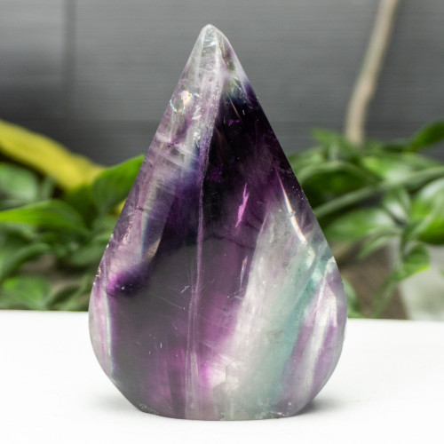 Rainbow Fluorite Flame #3