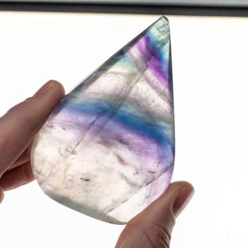 Rainbow Fluorite Flame #2