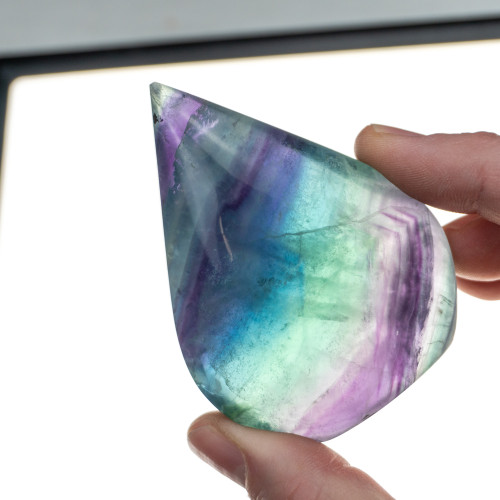 Rainbow Fluorite Flame #1