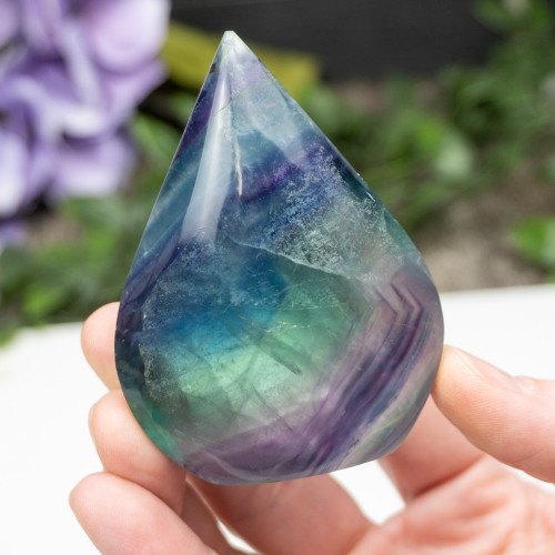 Rainbow Fluorite Flame #1