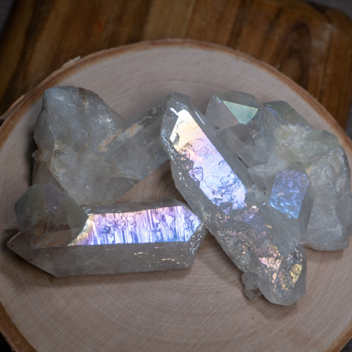 Medium Angel Aura Quartz Point