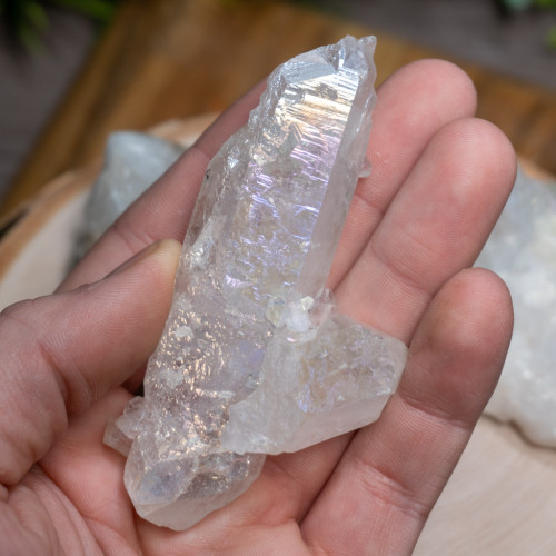 Medium Angel Aura Quartz Point