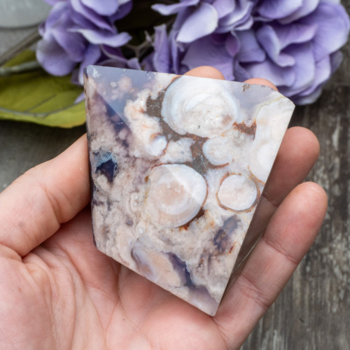 Blue Flower Agate #5