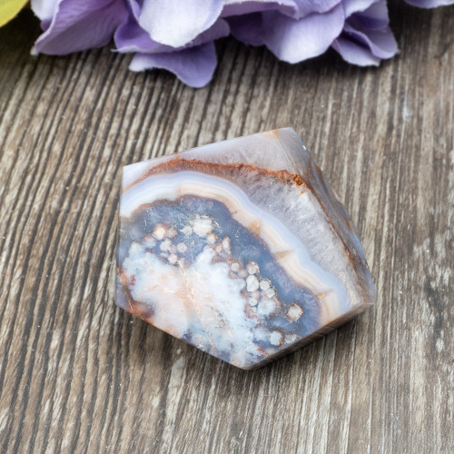 Blue Flower Agate #3