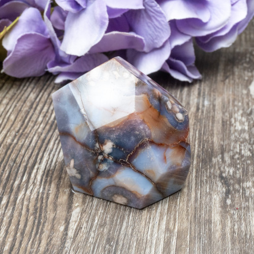 Blue Flower Agate #3