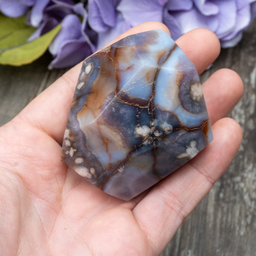 Blue Flower Agate #3