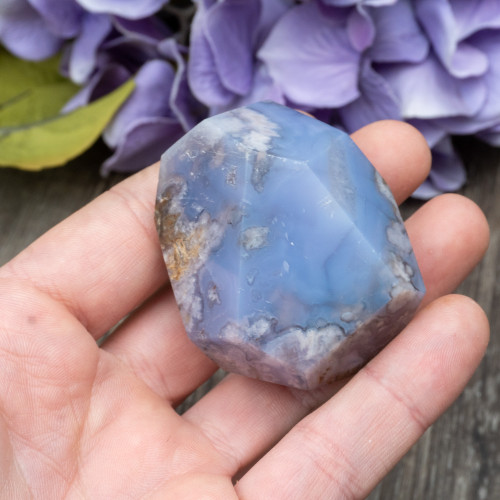 Blue Flower Agate #1