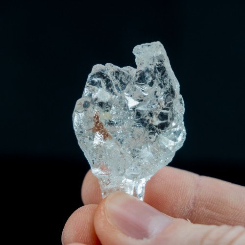 Etched Colorless Topaz
