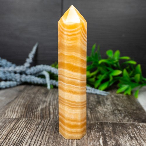 Honey Comb Calcite Tower #5