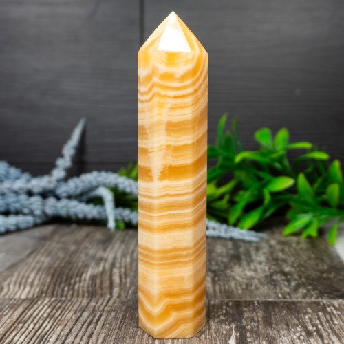 Honey Comb Calcite Tower #5