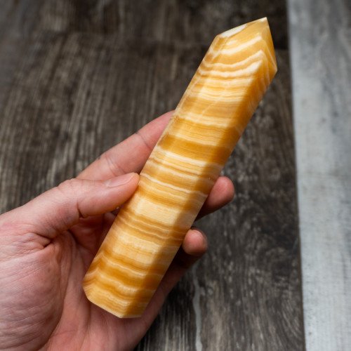 Honey Comb Calcite Tower #5