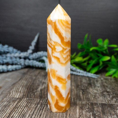 Honey Comb Calcite Tower #4