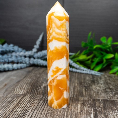 Honey Comb Calcite Tower #4