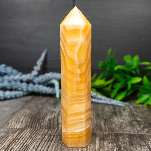 Honey Comb Calcite Tower #3