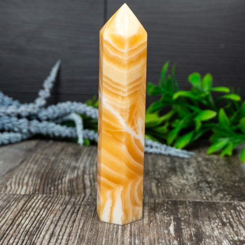 Honey Comb Calcite Tower #2