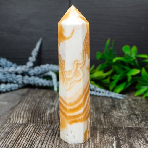 Honey Comb Calcite Tower #2