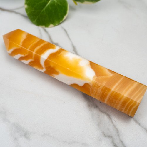 Honey Comb Calcite Tower #1