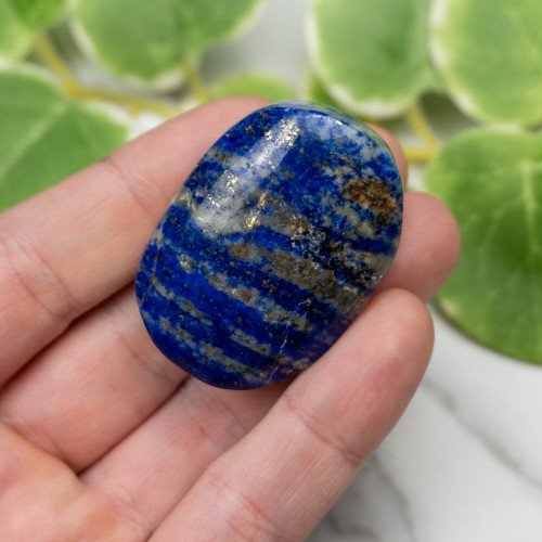 Lapis Lazuli Palmstone #4