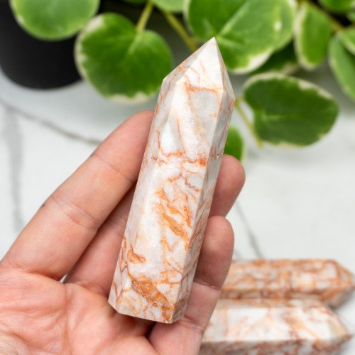 Red Vein Jasper Tower Random