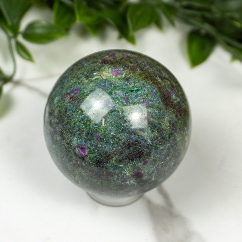 Ruby in Fuchsite & Kyanite Sphere #2